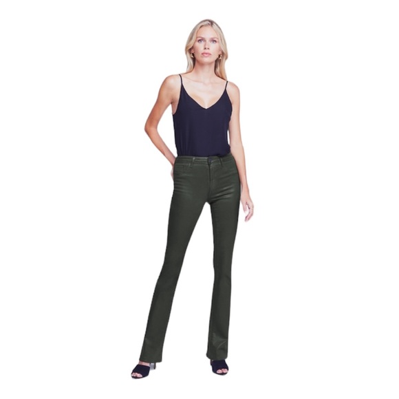 NWOT L’AGENCE High waisted Selma Coated Jeans Size 26 - Picture 1 of 8